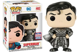 Superman - Black Metallic Imperial Superman Pop! Vinyl - ASIA EXCLUSIVE LIMITED EDITION