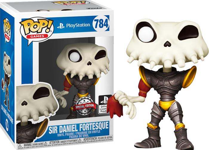MediEvil - Sir Daniel Fortesque Metallic Exclusive Pop! Vinyl [RS]