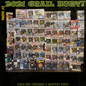 Mystery Blind Box Funko Pop! Vinyl - 2021 Grail Hunts