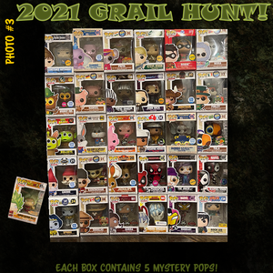 Mystery Blind Box Funko Pop! Vinyl - 2021 Grail Hunts