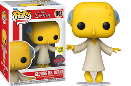 Simpsons - Mr Burns Radioactive Glow Exclusive Pop! Vinyl