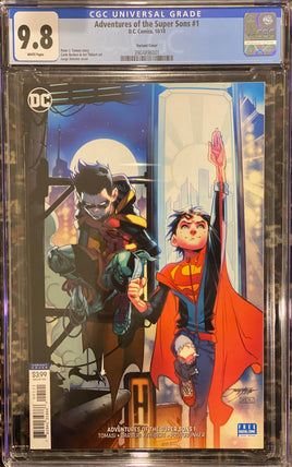 CGC GRADED - Adventures of the Super Sons #1 DC Comics - 9.8 Graded #3904896001