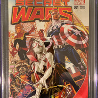 CGC GRADED - Secret Wars #1 Marvel - 9.6 Graded #3902680007 - Signed