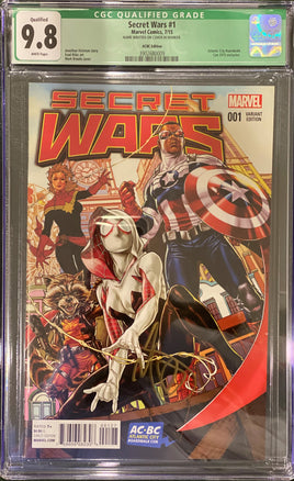 CGC GRADED - Secret Wars #1 Marvel - 9.8 Graded #3902680009