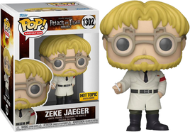 ATTACK ON TITAN: Zeke Yeager Pop! Vinyl - HOT TOPIC EXCLUSIVE