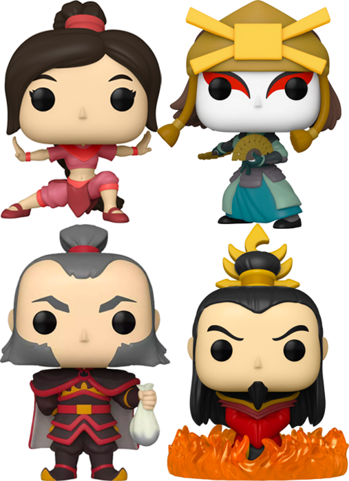 Avatar: The Last Airbender Pop! Vinyl - Bundle (Set of 4)