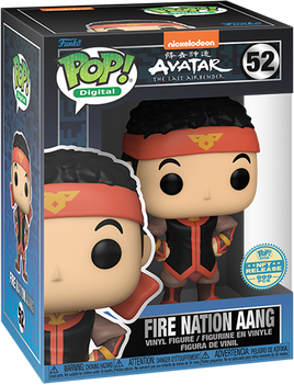 AVATAR - FIRE NATION AANG Pop! Vinyl GRAIL - LIMITED EDITION NFT EXCLUSIVE