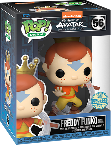 AVATAR - FREDDY FUNKO AANG Pop! Vinyl ROYALTY - FUNKO NFT EXCLUSIVE