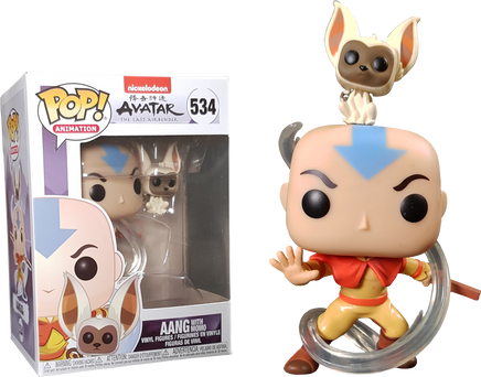 Avatar The Last Airbender - Aang with Momo Pop! Vinyl - Rogue Online Pty Ltd