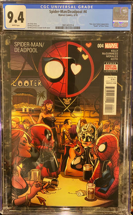 CGC GRADÉ - Spider-Man/Deadpool #4 Marvel Comics - 9.4 Noté - #3865402014