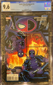 CGC GRADED - Spider-Man/Deadpool #10 Marvel Comics - 9.6 Graded - #3865402019