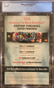 CGC GRADED - Spider-Man/Deadpool #10 Marvel Comics - 9.6 Graded - #3865402019