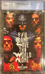 CGC GRADED - Dark Nights: The Batman Who Laughs #1 DC Comics - 9.4 Graded #3902679003