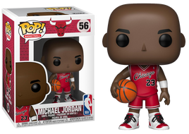 NBA Basketball - Michael Jordan Chicago Bulls Rookie Uniform Pop! Vinyl Figure (RS) - Rogue Online Pty Ltd