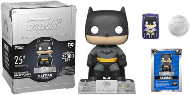 DC COMICS: BATMAN 25th Anniversary Pop! Vinyl FUNKO EXCLUSIVE