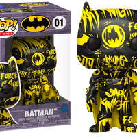 Batman - Batman Black & Yellow Artist Series Pop! Vinyl Figure with Pop! Protector (RS) - Rogue Online Pty Ltd