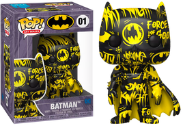 Batman - Batman Black & Yellow Artist Series Pop! Vinyl Figure with Pop! Protector (RS) - Rogue Online Pty Ltd