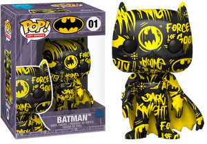 Batman - Batman Black & Yellow Artist Series Pop! Vinyl Figure with Pop! Protector (RS) - Rogue Online Pty Ltd