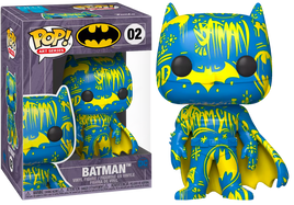 Batman - Batman Blue & Yellow Artist Series Pop! Vinyl Figure with Pop! Protector (RS) - Rogue Online Pty Ltd