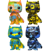 Batman - Batman Artist Series Pop! Vinyl Bundle with Pop! Protector (Set of 4) (RS)