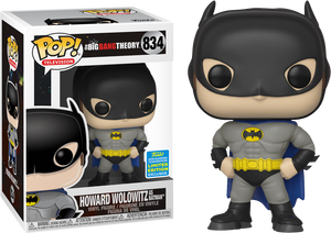 Big Bang Theory - Howard Wolowitz as Batman SDCC 2019 Exclusive Pop! Vinyl - Rogue Online Pty Ltd