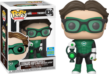 Big Bang Theory - Leonard Hofstadter as Green Lantern SDCC 2019 Exclusive Pop! Vinyl - Rogue Online Pty Ltd