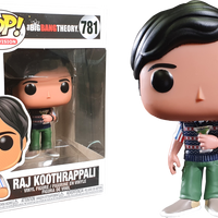 The Big Bang Theory - Rajesh Koothrappali with Grasshopper Cocktail Pop! Vinyl Figure - Rogue Online Pty Ltd