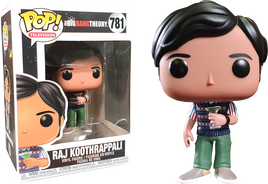 The Big Bang Theory - Rajesh Koothrappali with Grasshopper Cocktail Pop! Vinyl Figure - Rogue Online Pty Ltd