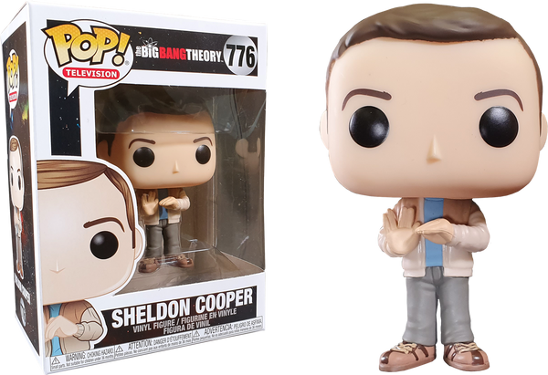 The Big Bang Theory - Sheldon Cooper in Rock, Paper, Scissors, Lizard, Spock Pose Pop! Vinyl Figure - Rogue Online Pty Ltd