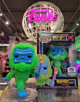 Bigfoot Blacklight Pop! Vinyl - FUNKO HQ EXCLUSIVE