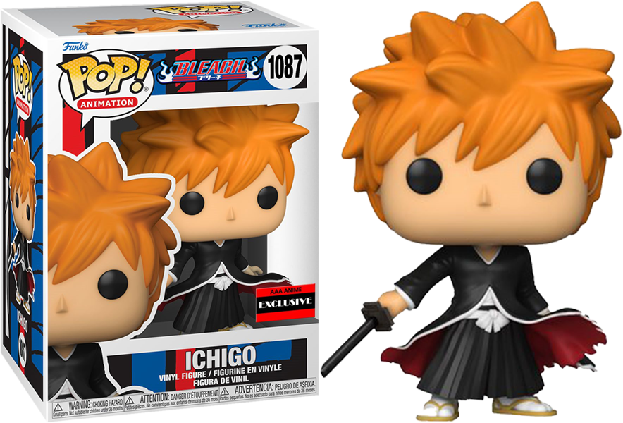 Bleach Ichigo Bankai Tensa Zangetsu Pop! Vinyl Figure - AAA Anime Exclusive