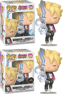 Funko Pop! BORUTO Momoshiki Transformation 2023 SDCC Exklusiv, Chase Edition, Toystop Figur #1382 – DE Funko Pop! BORUTO Momoshiki Transformation 2023 SDCC Exklusiv, Chase Edition, Toystop Figur #1382 – DE