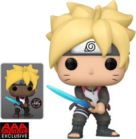 BORUTO: Boruto with Chakra Blade Pop! Vinyl - AAA EXCLUSIVE CHASE BUNDLE