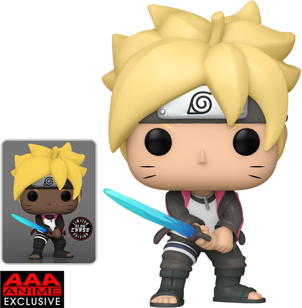 BORUTO: Boruto with Chakra Blade Pop! Vinyl - AAA EXCLUSIVE CHASE BUNDLE