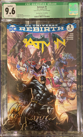 CGC GRADÉ - Batman #1 DC Comics - 9.6 Noté #3902680002 - Signé