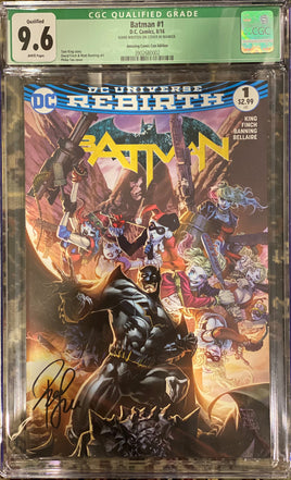 CGC GRADED - Batman #1 DC Comics - 9.6 Graded #3902680002 - Signed