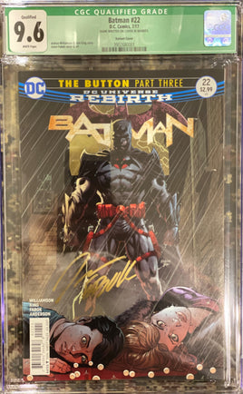 CGC GRADÉ - Batman #22 DC Comics - 9.6 Noté #3902680001 - Signé