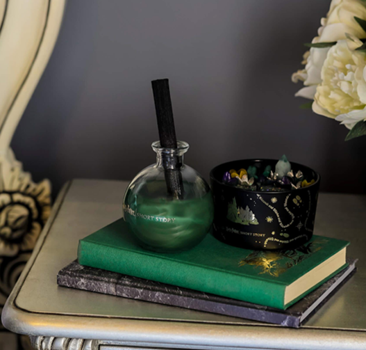 SHORT STORY - Harry Potter Candle Slytherin