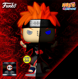 PRE-ORDER - Naruto Shippuden - Pain with Shinra Tensei Glow Pop! Vinyl - CHALICE EXCLUSIVE