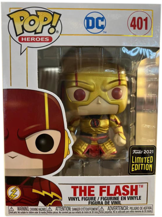METALLIC Reverse Flash Pop! Vinyl - ASIA EXCLUSIVE LIMITED EDITION