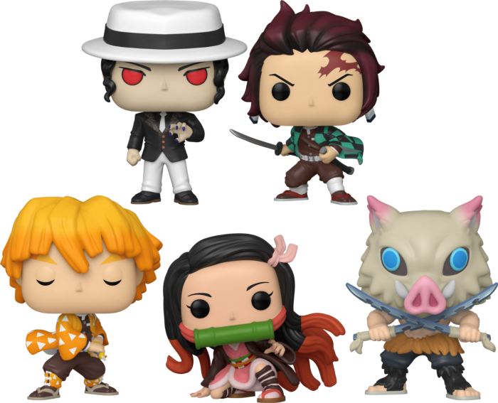DEMON SLAYER - You Slay It Best, When You Slay Nothing At All Pop! Vinyl Bundle (Set of 5)