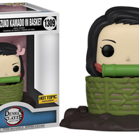 DEMON SLAYER - Nezuko Kamado In Basket Pop! Vinyl - HOT TOPIC EXCLUSIVE