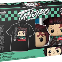 Demon Slayer - Tanjiro Pop! Vinyl Figure & Tee - TARGET EXCLUSIVE