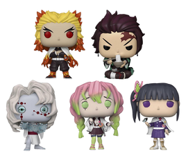 DEMON SLAYER - Wave 2 (2023) Pop! Vinyl - BUNDLE SET OF 5