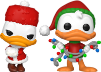 Walt Disney - Donald &amp; Daisy Happy Holiday Pop! Lot de vinyles (lot de 2)