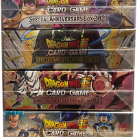 Dragon Ball Super Card Game Special Anniversary Box 2021 - Display (Set of 4)