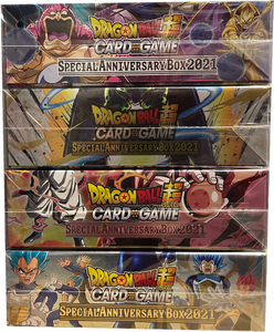 Dragon Ball Super Card Game Special Anniversary Box 2021 - Display (Set of 4)