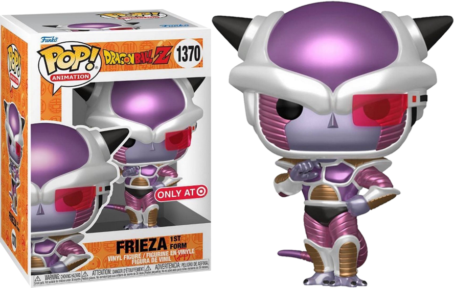 DRAGON BALL Z: Frieza First Form Metallic Pop! Vinyl - TARGET EXCLUSIVE