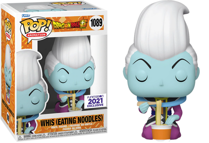 Dragon Ball Z - Whis Eating Noodles Pop! Vinyl - Funimation Exclusive