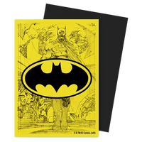 DRAGON SHIELD - Sleeves Box 100 - MATTE Art - Batman Core - LIMITED EDITION